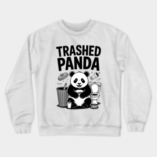 Trashed Panda Mischief Crewneck Sweatshirt
