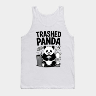 Trashed Panda Mischief Tank Top