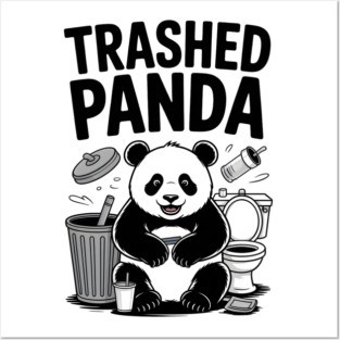 Trashed Panda Mischief Posters and Art