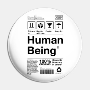 Human Being Pin
