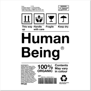 Human Being Posters and Art