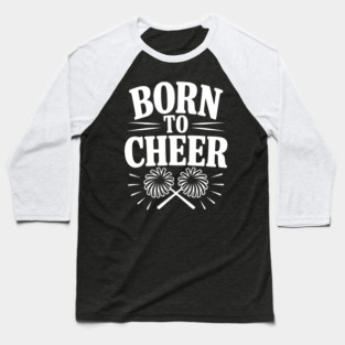 Born to Cheer Baseball T-Shirt