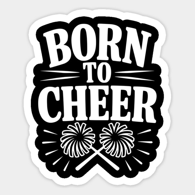 Born to Cheer Magnet by Frank Ring