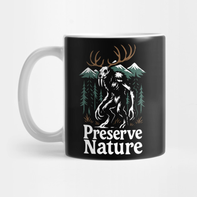 Preserve Nature Wild Woods Mountain Vibes by Anticorporati