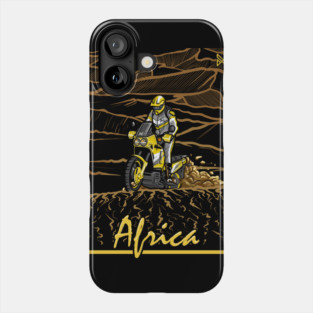honda africa twin, dakar rally Phone Case