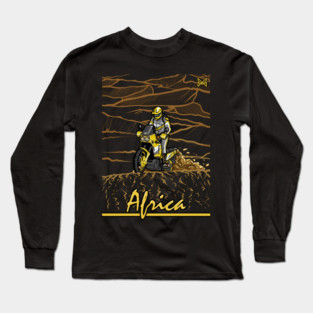 honda africa twin, dakar rally Long Sleeve T-Shirt