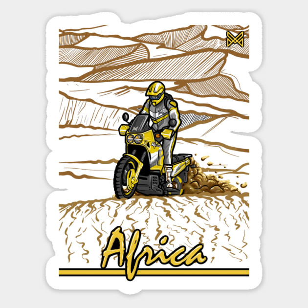 honda africa dakar rally Sticker by monsalveautos