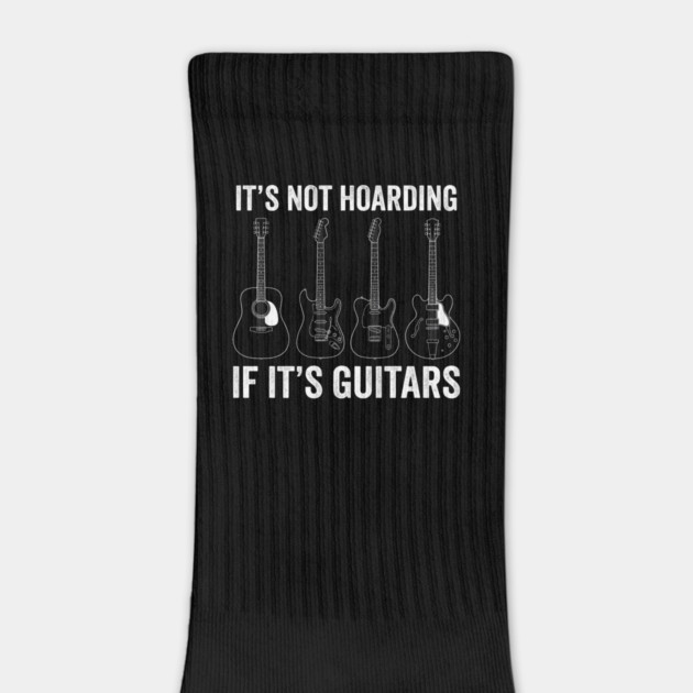 It's Not Hoarding If It's Guitars Music Lover Gift by ArtistTee ⭐⭐⭐⭐⭐