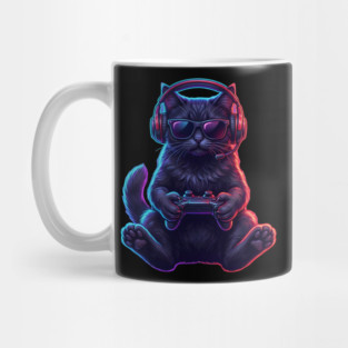 Gamer Cat, For Cat Lovers Mug