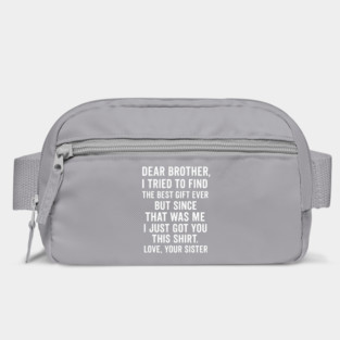 Dear Brother, Love, Your Sister: Sibling Gift Bag