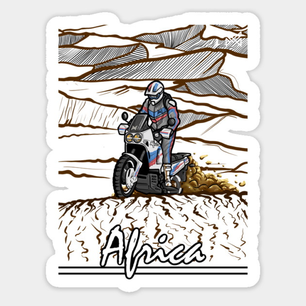 honda africa classic bike rally Magnet by monsalveautos