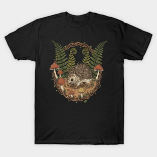 Woodland Tenrec Illustration T-Shirt