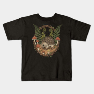 Woodland Tenrec Illustration Kids T-Shirt