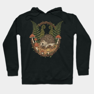 Woodland Tenrec Illustration Hoodie
