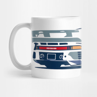 959 GT1 – Retro Supercar Racing Illustration Mug