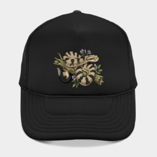 Timber Rattlesnake Illustration Hat