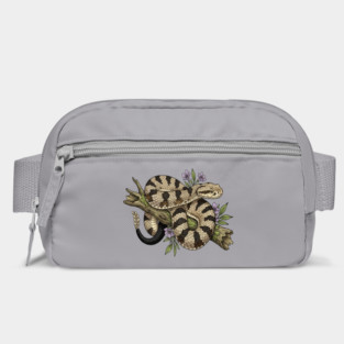 Timber Rattlesnake Illustration Bag