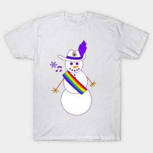 QBAC 2025 Holiday Collection: Marching Snowman T-Shirt