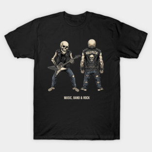 Vulfpeck Band Skeleton Guitarist T-Shirt