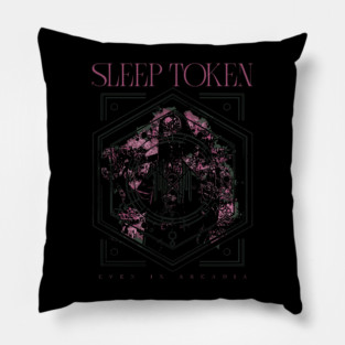 Sleep Token Retro Event Arcadia Pillow
