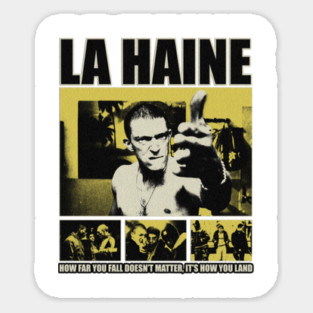 La Haine Grunge Sticker