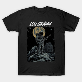 Lou Gramm Astronaut Guitarist T-Shirt