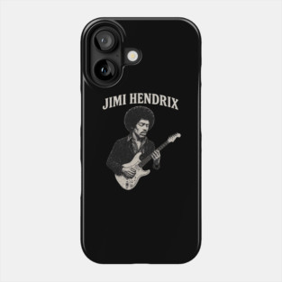 Hendrix Vintage Guitar Legend Phone Case