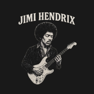Hendrix Vintage Guitar Legend T-Shirt