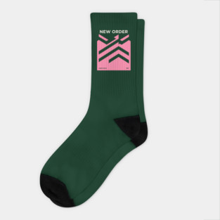 New Order - Substance Geometric Minimalist Socks