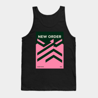 New Order - Substance Geometric Minimalist Tank Top