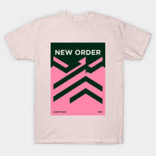 New Order - Substance Geometric Minimalist T-Shirt