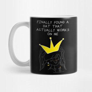 Queen of Fucking Everything – Minimal Crown Mug