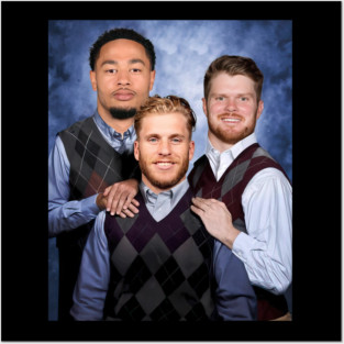 Sam Darnold Jaxon Smith-Njigba Cooper Kupp Step Brothers Seattle Football Posters and Art
