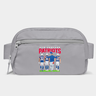 New England Patriots graphic apparel signatures coach and players Bag