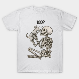 Boop! Skeleton and Chihuahua Love T-Shirt