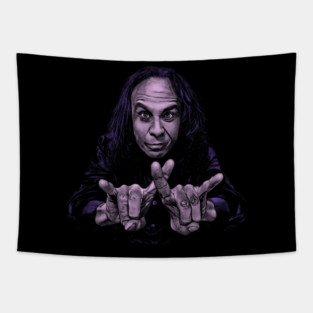 Best Heavy Metal Band Logo Tapestry