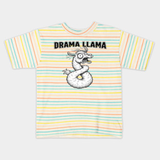 Drama Llama Kids T-Shirt
