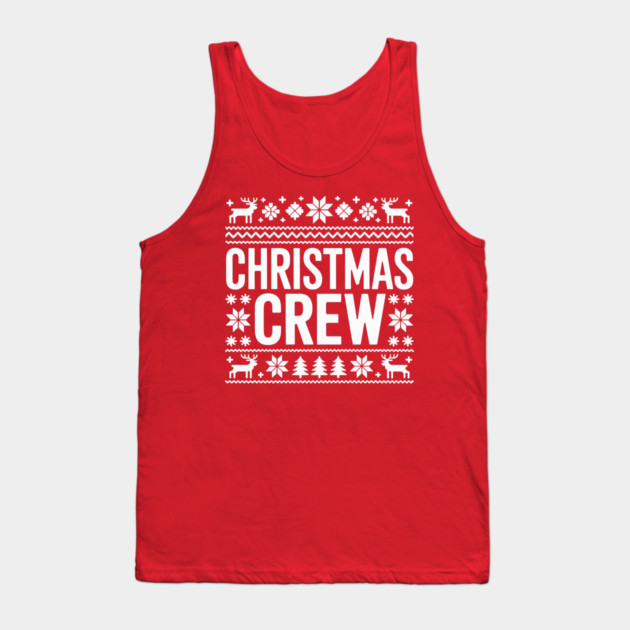 Christmas Crew Tank Top by CreativeSage