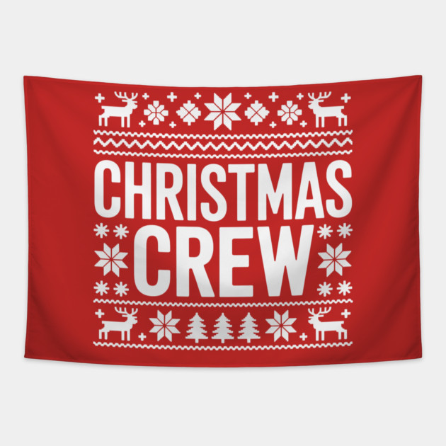 Christmas Crew Tapestry by CreativeSage