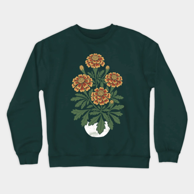 Marigold Crewneck Sweatshirt by CreativeSage