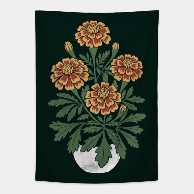 Marigold Tapestry by CreativeSage