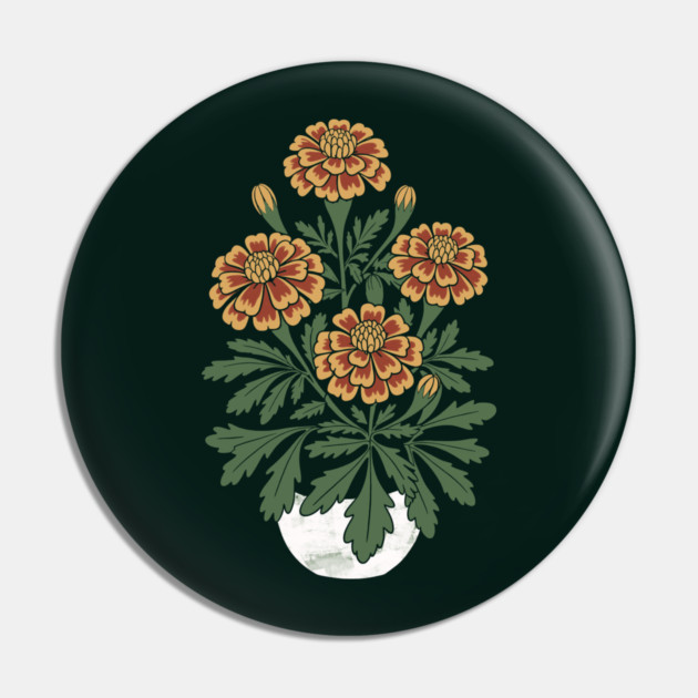 Marigold Pin by CreativeSage