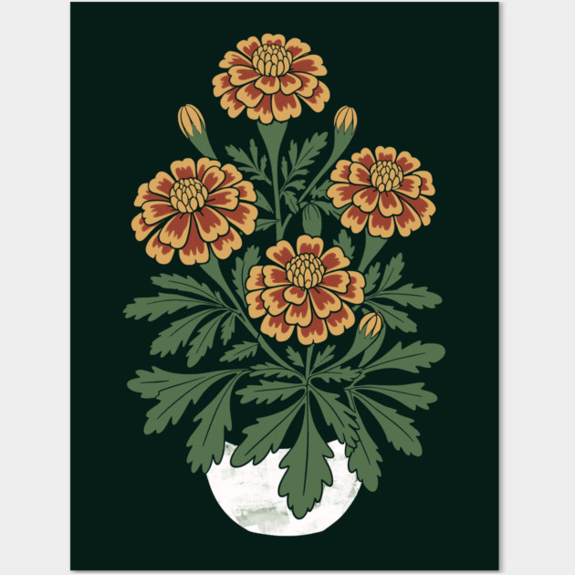 Marigold Wall Art by CreativeSage