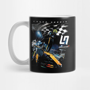 Lando Norris 2025 World Champion Profile Mug