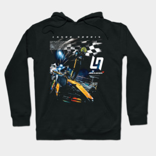Lando Norris 2025 World Champion Profile Hoodie