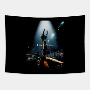 Lando Norris World Champion 2025 Tapestry