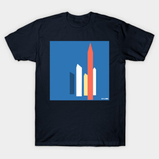 luis barragan satellite towers mexican architecture T-Shirt
