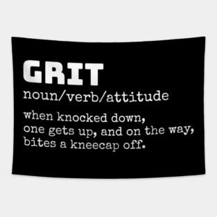 Dan Campbell Grit Quote Detroit Football Mindset Design Tapestry