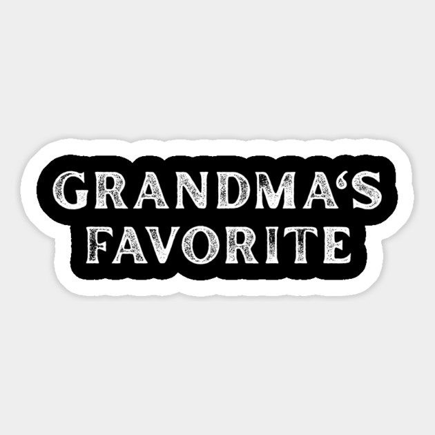 Grandma’s Favorite Magnet by Creatifly Graphic Tees