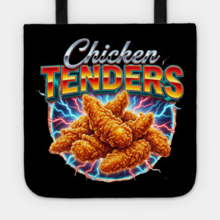 Chicken Tenders – Blue Lightning Food Explosion Graphic Tote